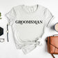 Groomsman Retro Short-sleeve Tee by Oaklynn Lane