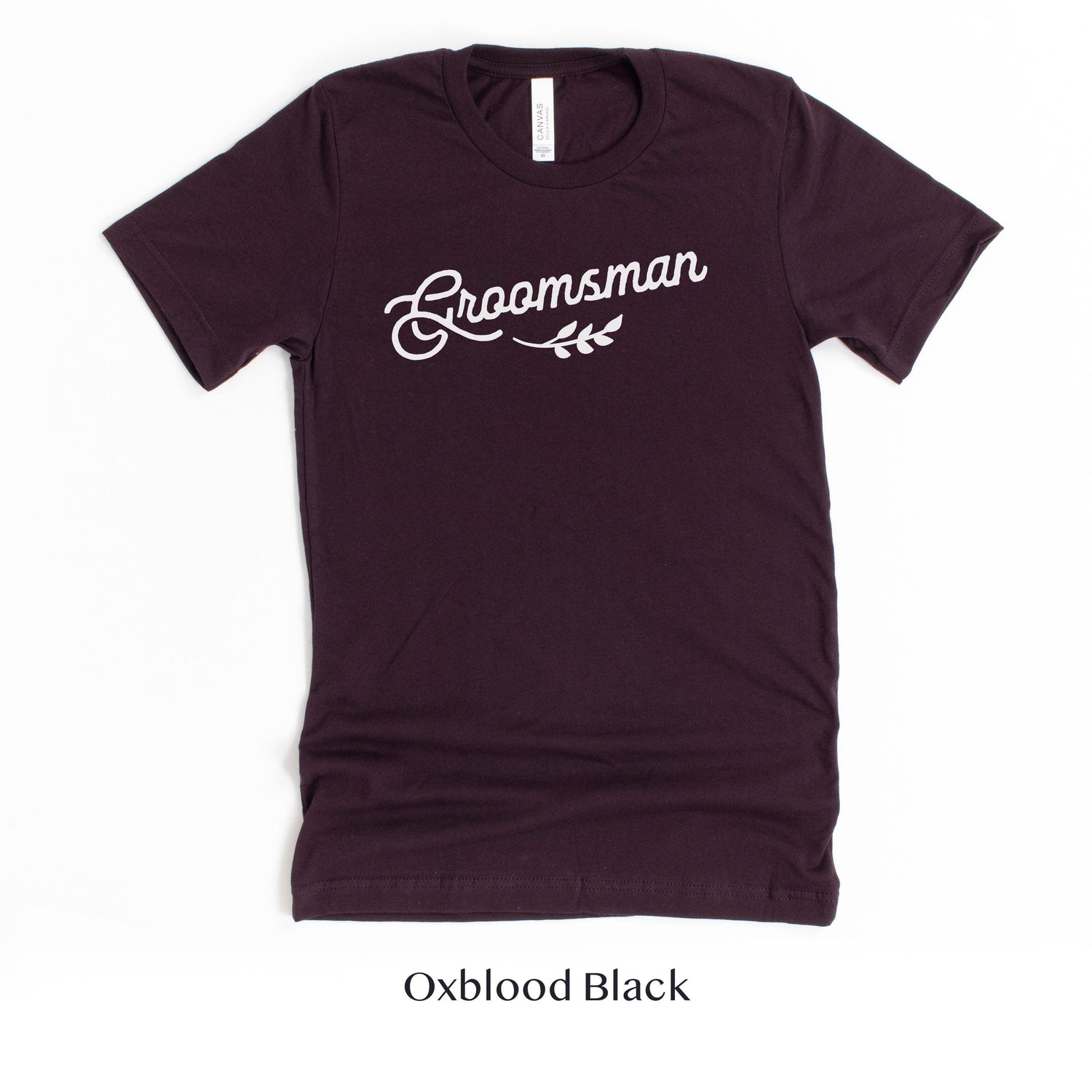 Groomsman Wedding Party Short-Sleeve Tee - Sizes XS-5XL by Oaklynn Lane