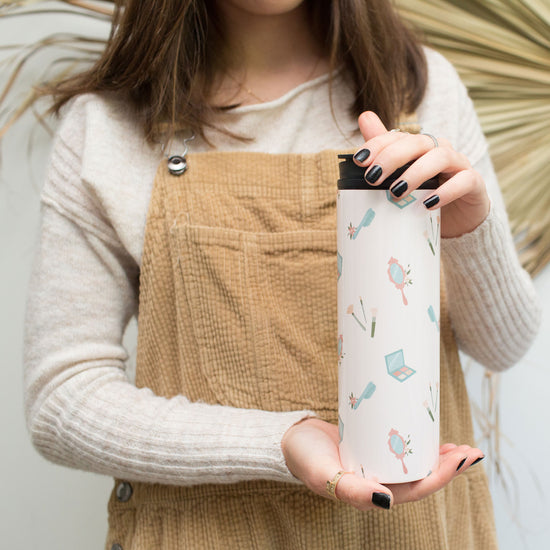 Hair and Makeup Artist Thermal Tumbler 16 oz. - Cute Mug