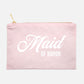 Maid of Honor Pink Cosmetic Bag - Vintage Romance