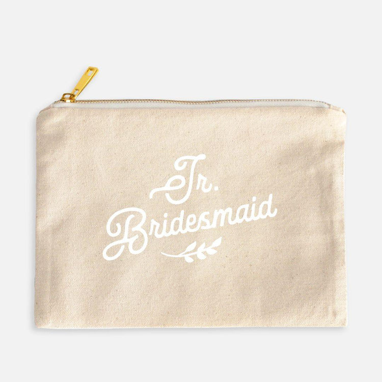 Jr. Bridesmaid Proposal Gift Cosmetic Bag by Oaklynn Lane