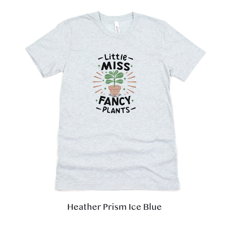 Little Miss Fancy Plants - Plant and Gardener Lover Tshirt by Oaklynn Lane