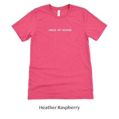 Maid of Honor - MOH - Matching Wedding Party Shirts - Unisex t-shirt - Bachelorette Party by Oaklynn Lane