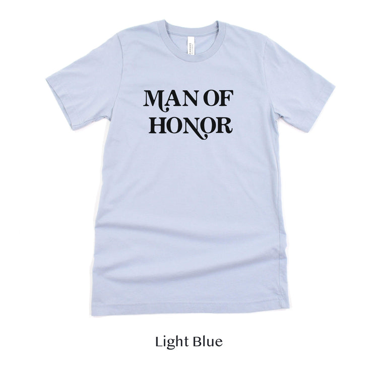 Man of Honor Retro Short-sleeve Tee by Oaklynn Lane