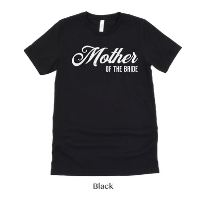 Mother of the Bride - Vintage Romance Wedding Party Unisex t-shirt by Oaklynn Lane