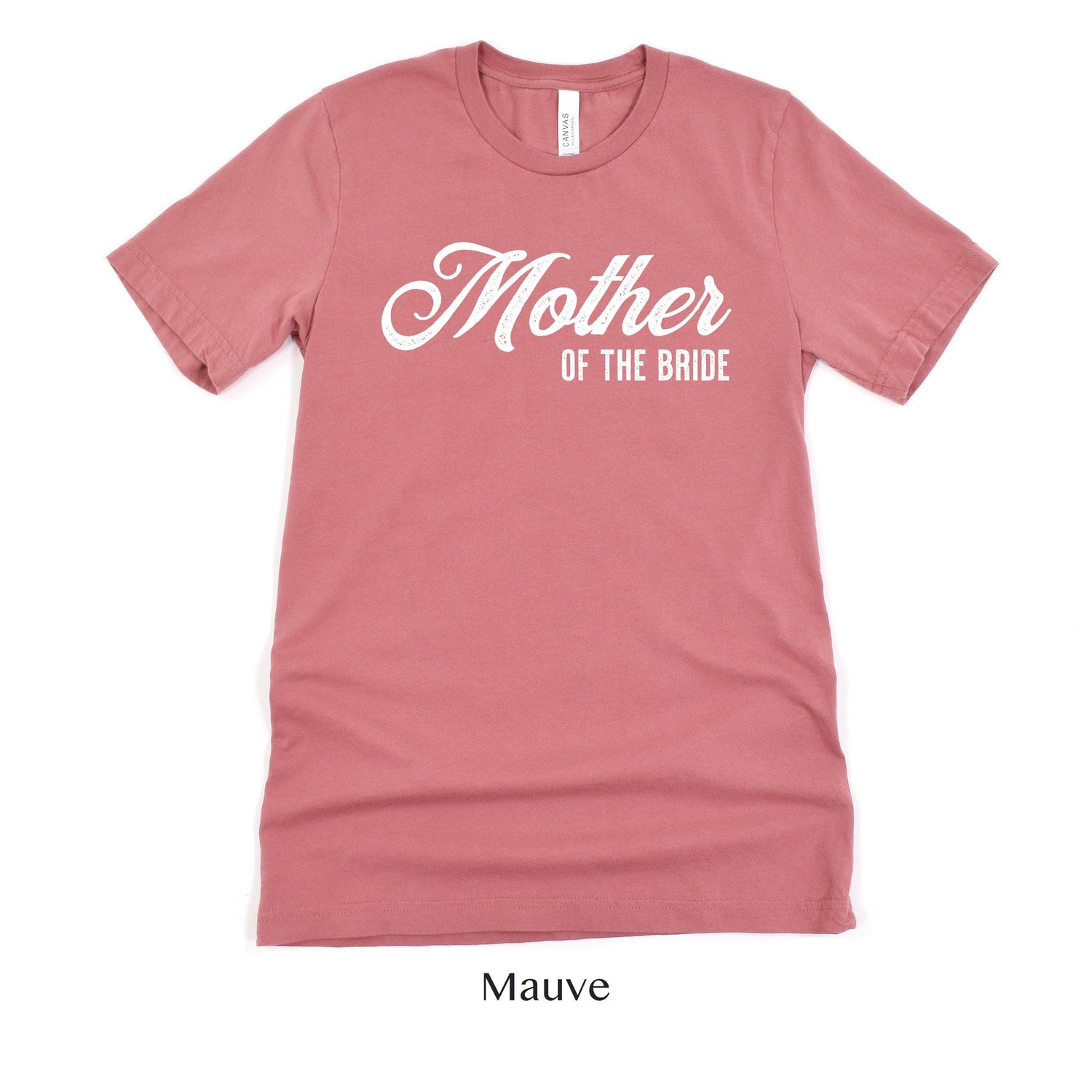 Mother of the Bride - Vintage Romance Wedding Party Unisex t-shirt by Oaklynn Lane