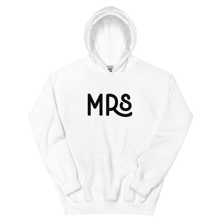 MRS Bride White or Pink Unisex Hoodie by Oaklynn Lane