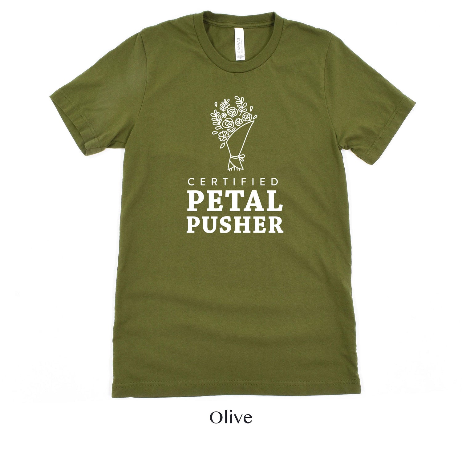 Petal Pusher Florist Gift Short-Sleeve Tee by Oaklynn Lane