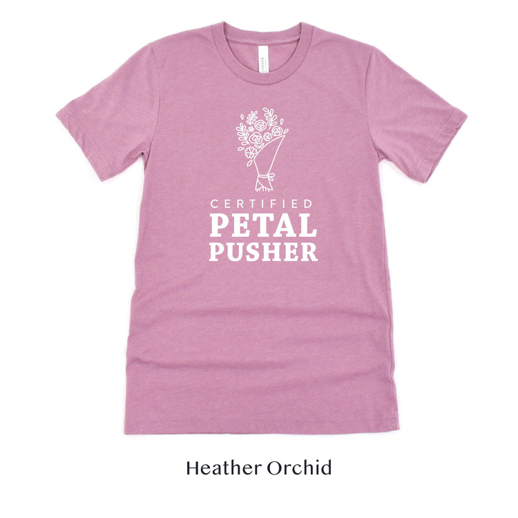 Petal Pusher Florist Gift Short-Sleeve Tee by Oaklynn Lane