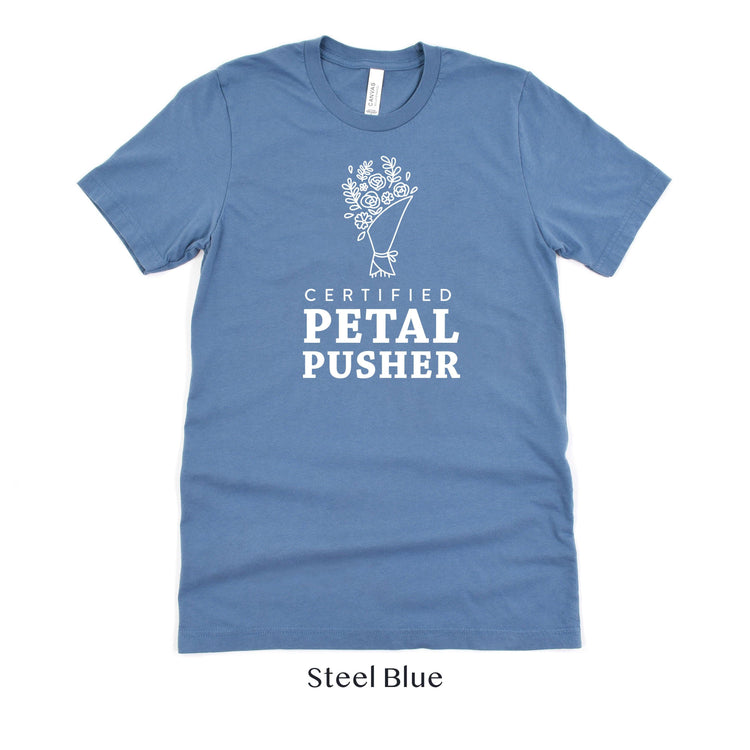 Petal Pusher Florist Gift Short-Sleeve Tee by Oaklynn Lane