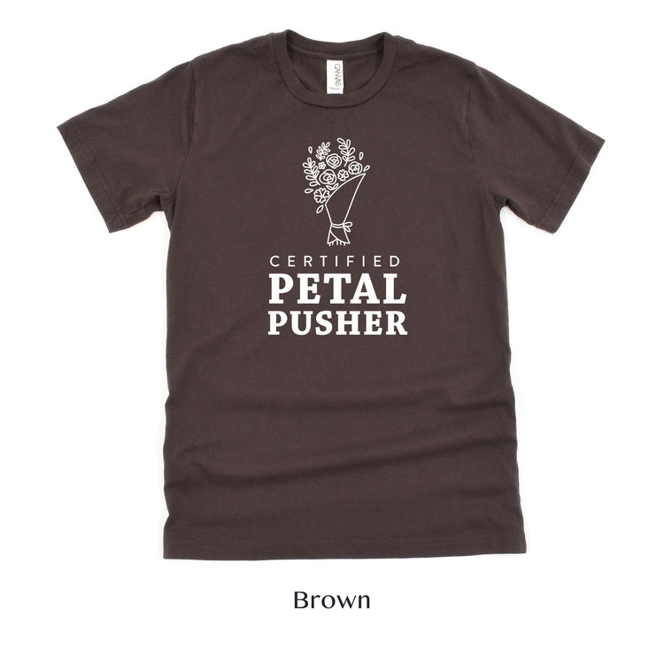 Petal Pusher Florist Gift Short-Sleeve Tee by Oaklynn Lane