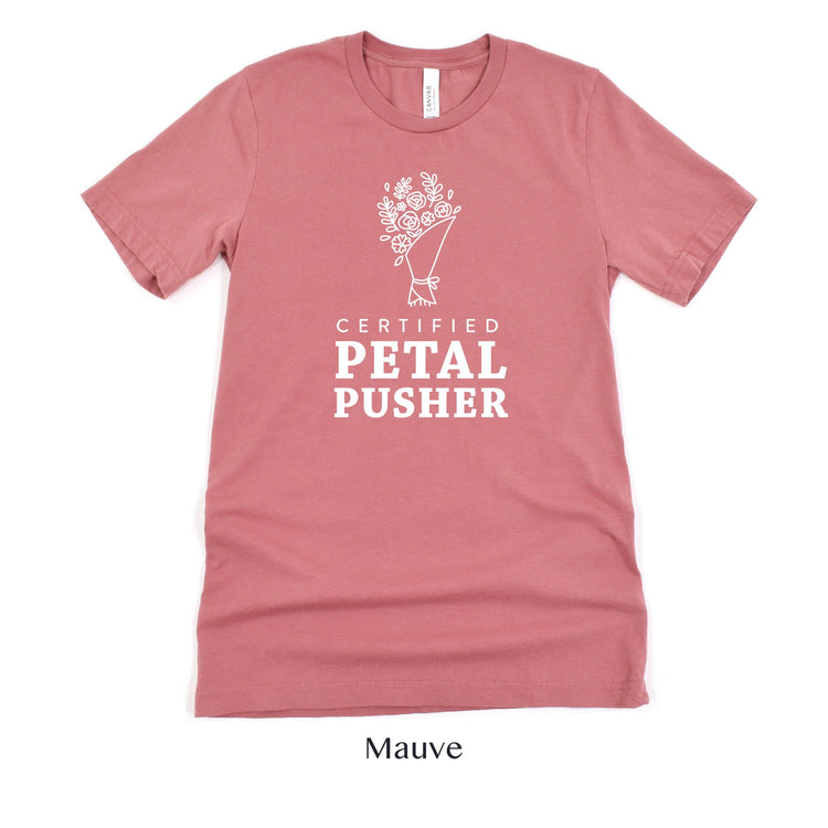 Petal Pusher Florist Gift Short-Sleeve Tee by Oaklynn Lane