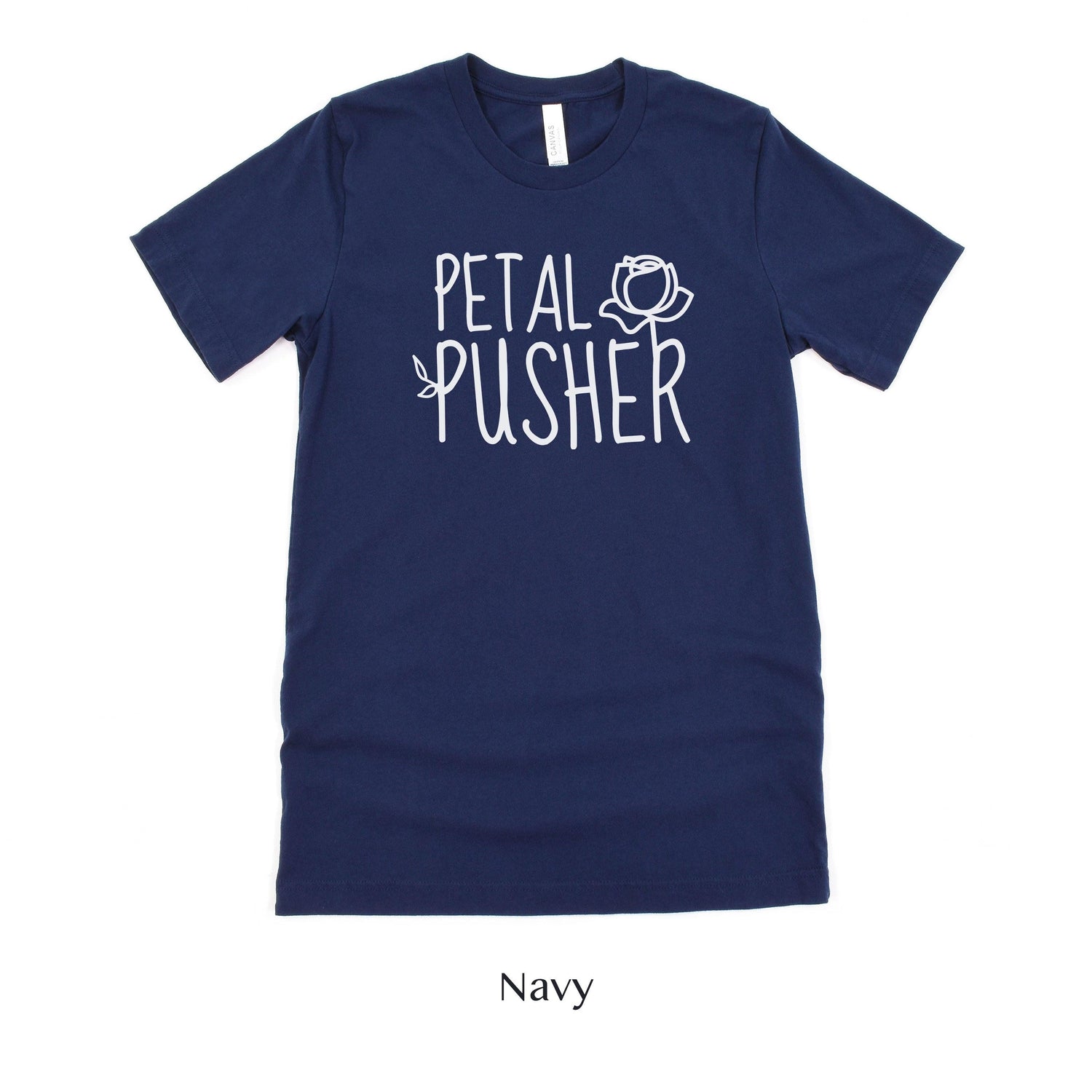 Petal Pusher Funny Florist Unisex t-shirt by Oaklynn Lane