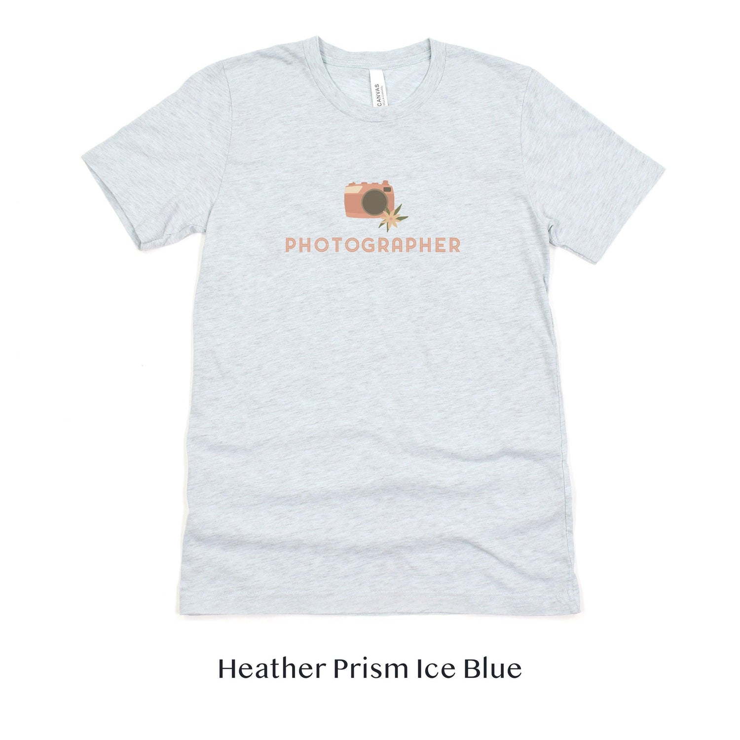 Photographer - Wedding Vendor Professional Thank you Gift - Camera Unisex t-shirt by Oaklynn Lane