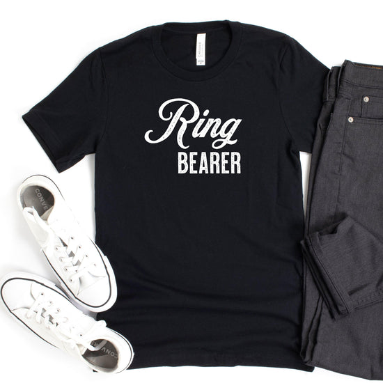Ring Bearer - Adult Vintage Romance Unisex t-shirt by Oaklynn Lane