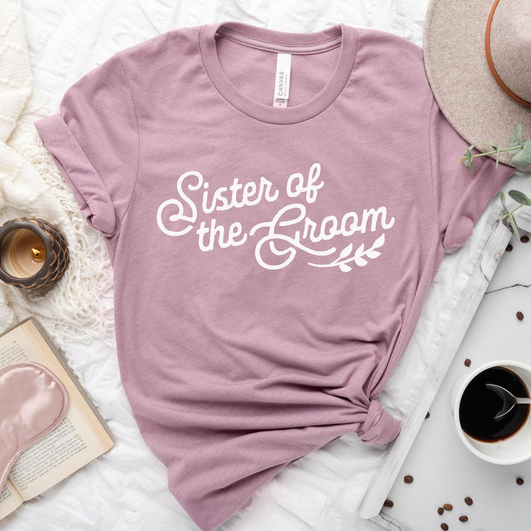 Sister of the Groom Short-sleeve Tee by Oaklynn Lane