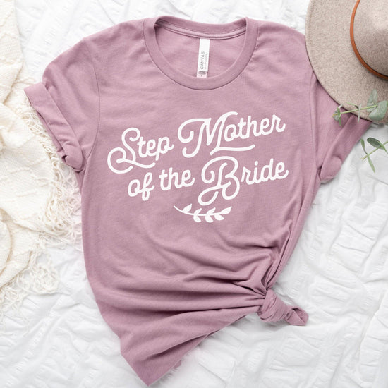 Step Mother of the Bride Short-sleeve Tee by Oaklynn Lane