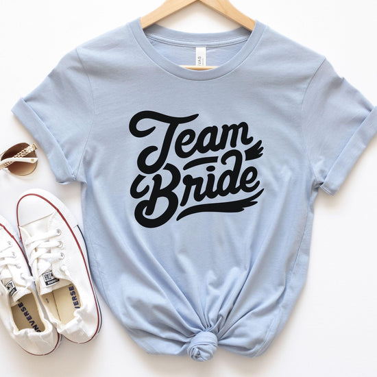 Team Bride Wedding Party Short-sleeve Tee by Oaklynn Lane