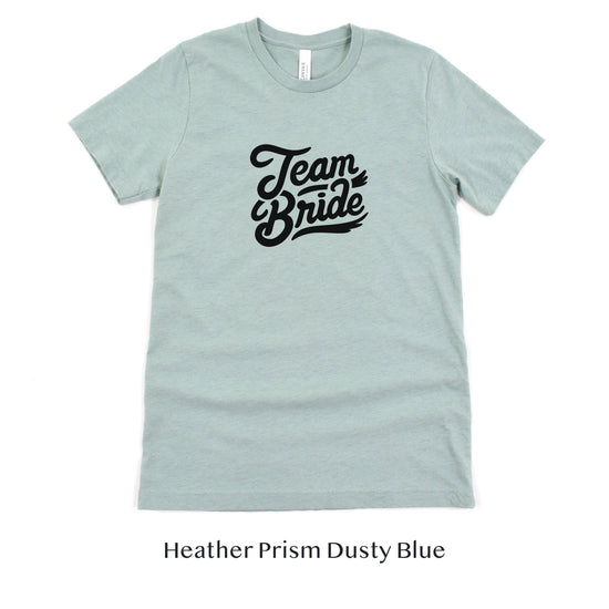 Team Bride Wedding Party Short-sleeve Tee by Oaklynn Lane