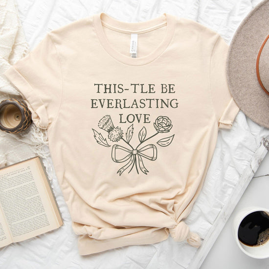 This-tle Be Everlasting Love - Engagement Short-Sleeve Tee - Plus Sizes Available by Oaklynn Lane