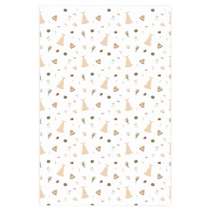 Wedding Icons - Cute Wedding Wrapping Paper by Oaklynn Lane