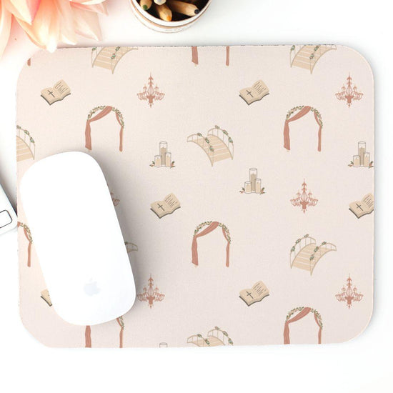 Wedding Officiant - Venue Mouse Pad (Rectangle) - Office Decor by Oaklynn Lane